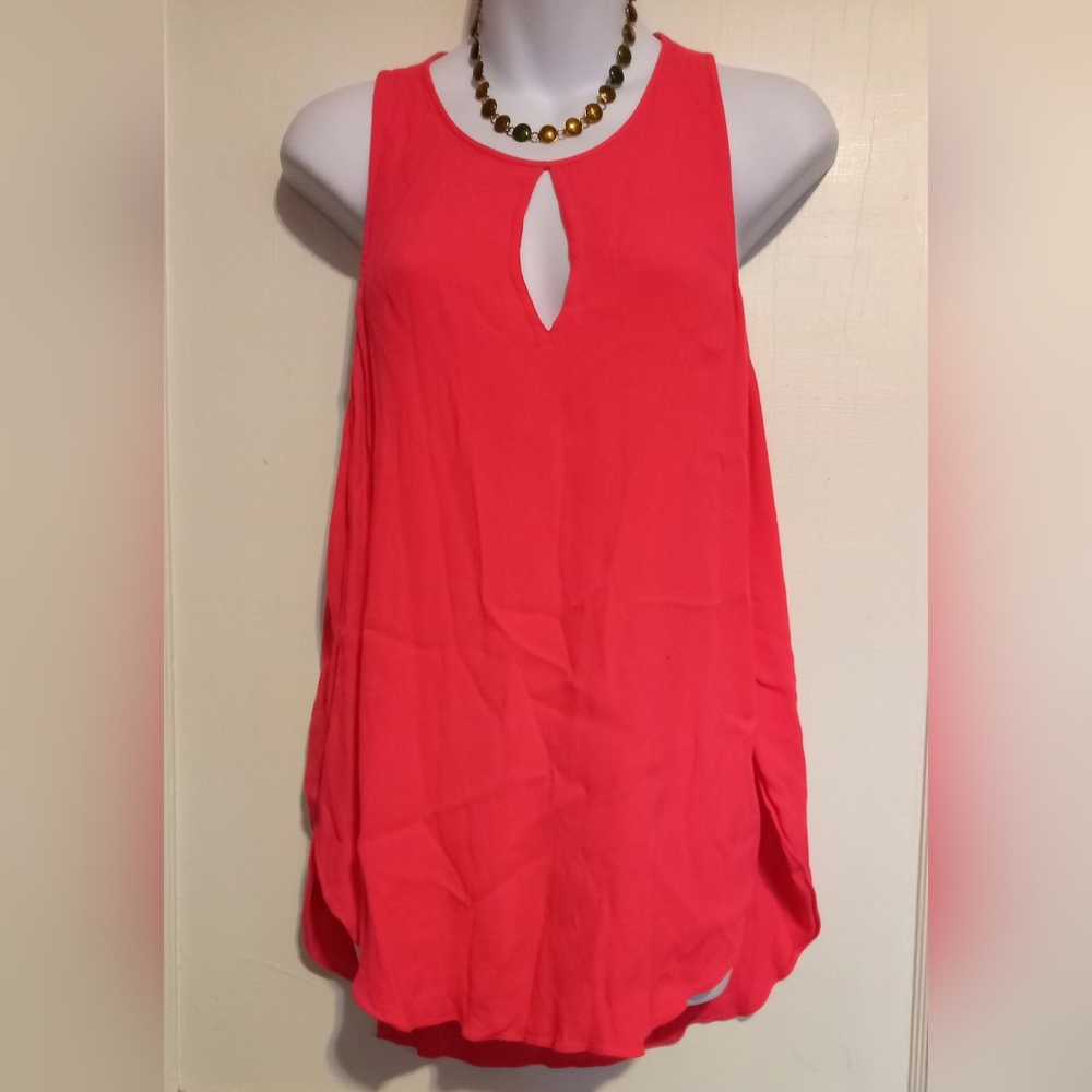 3.1 Phillip Lim Coral Sleeveless Blouse